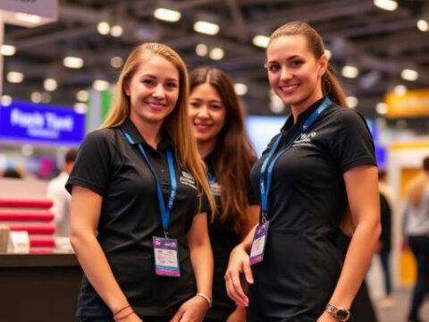 Booth Assistants at Moscow’s Coffee Industry Events