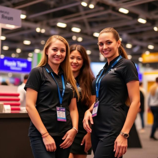 Booth Assistants at Moscow’s Coffee Industry Events