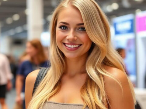 Booth Hostesses at Moscow’s Electronics Exhibitions