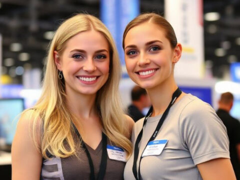 Booth Hostesses at Moscow’s Heating Industry Exhibitions