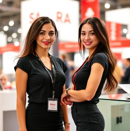 Exhibition Booth Assistants at Moscow’s Communications Industry Events