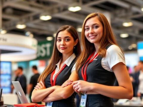 Russian Exhibition Assistants at Moscow’s Concrete Industry Trade Shows