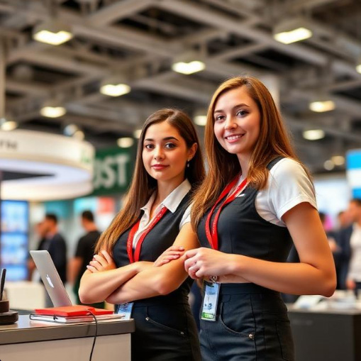 Russian Exhibition Assistants at Moscow’s Concrete Industry Trade Shows