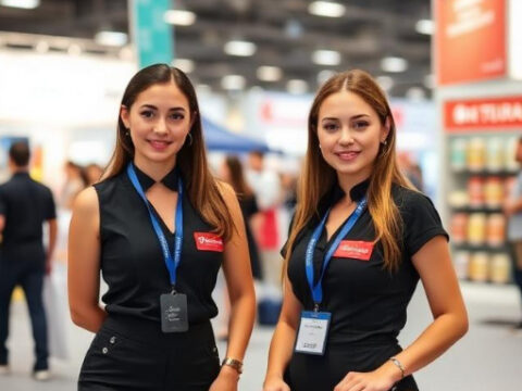 Russian Exhibition Booth Assistants at Moscow’s Coating Industry Events