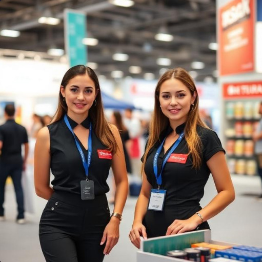 Russian Exhibition Booth Assistants at Moscow’s Coating Industry Events