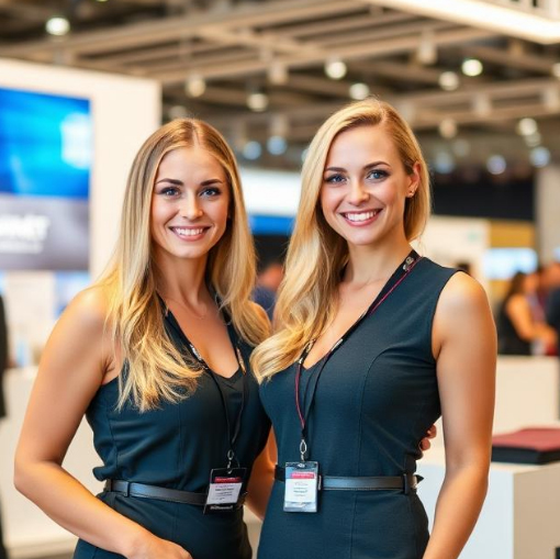 Russian Hostesses The Face of Hospitality at Crocus Expo Trade Fairs