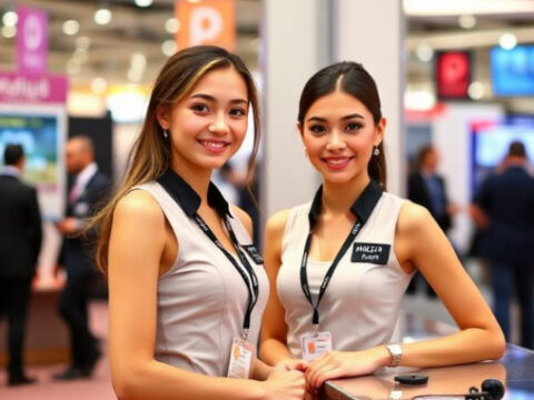 Trade Show Assistants at Moscow’s Commercial Real Estate Exhibitions