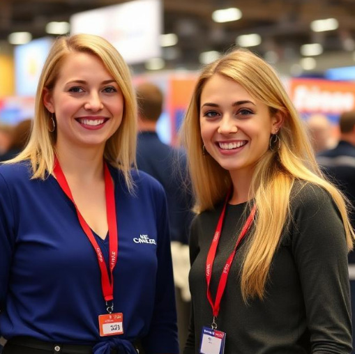 Trade Show Hostesses at Moscow’s Healthcare Industry Exhibitions