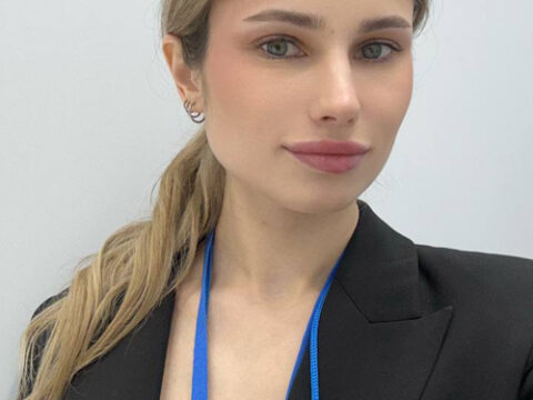 Moscow Exhibition Hostess Elizaveta Mil