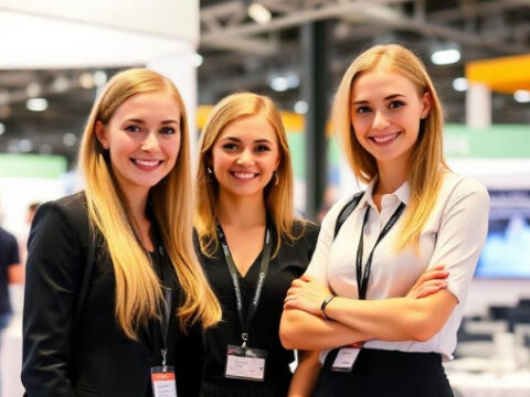 Booth Assistants at Moscow’s Automotive Trade Shows