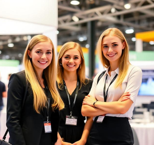 Booth Assistants at Moscow’s Automotive Trade Shows