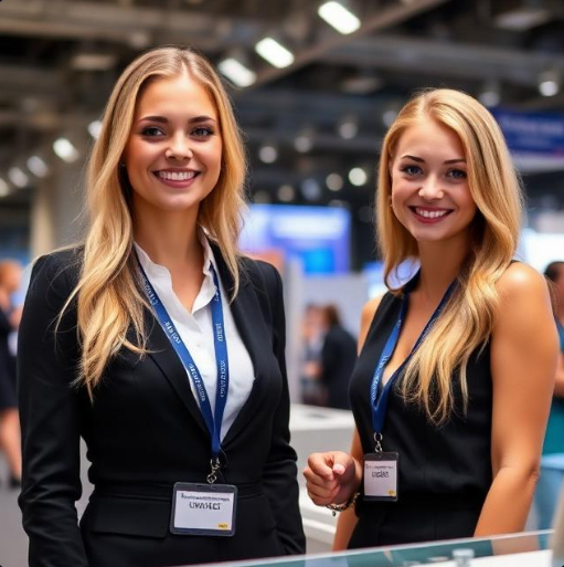 Booth Assistants at Moscow’s Clean Energy Trade Shows