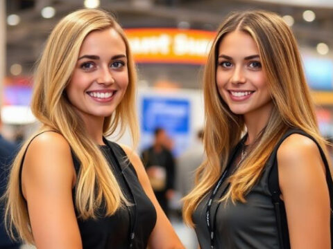 Booth Staff at Moscow Trade Shows