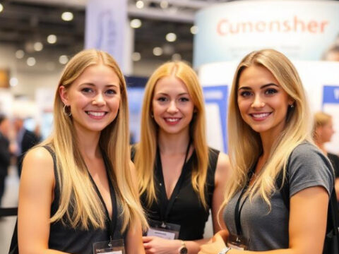 Exhibition Booth Assistants at Moscow’s Agricultural Machinery Shows