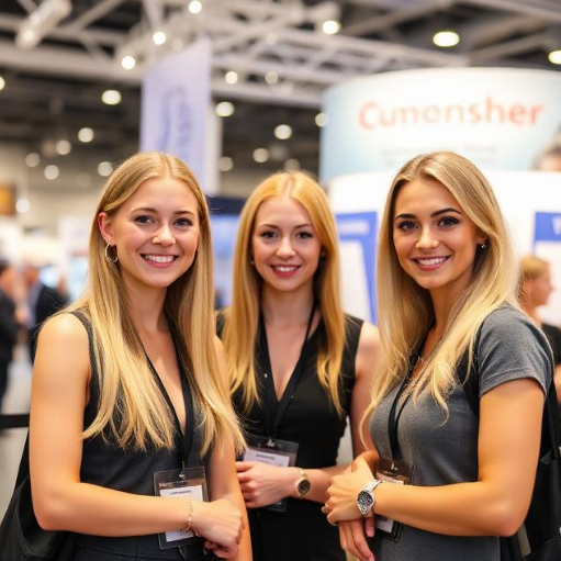 Exhibition Booth Assistants at Moscow’s Agricultural Machinery Shows