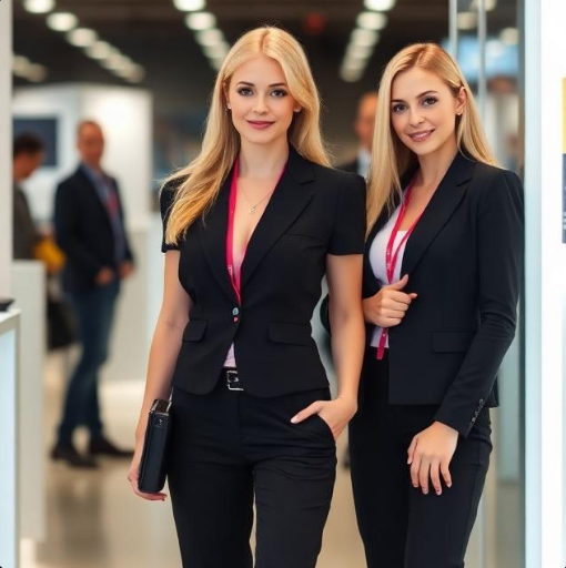 Exhibition Hostess at Moscow’s Dairy Industry Shows