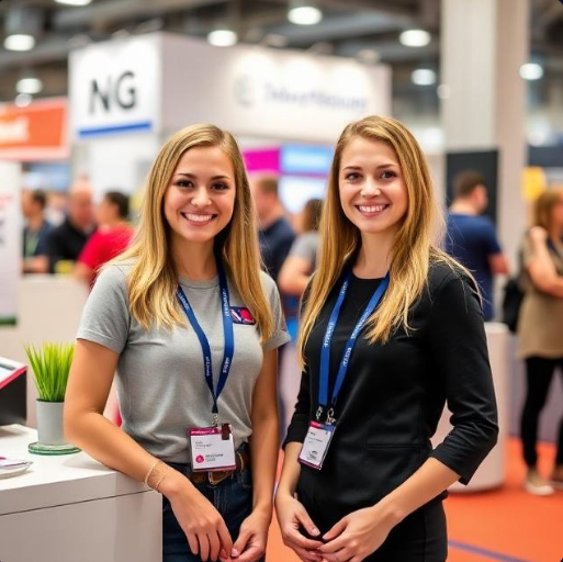 Industrial Exhibition Assistants in Moscow