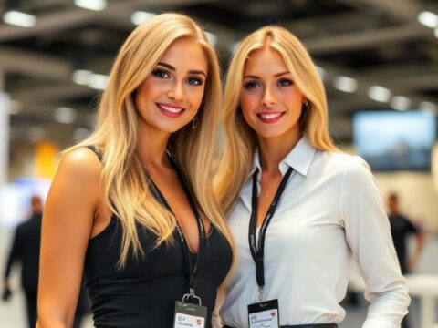 Russian Booth Assistants at Moscow’s Wedding Industry Exhibitions