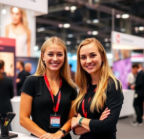 Russian Chemical Industry Exhibition Assistants in Moscow