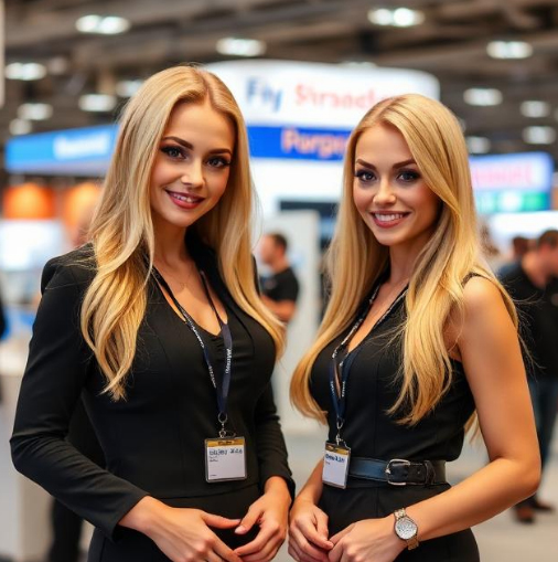 Russian Exhibition Assistants at Poultry Trade Shows in Moscow