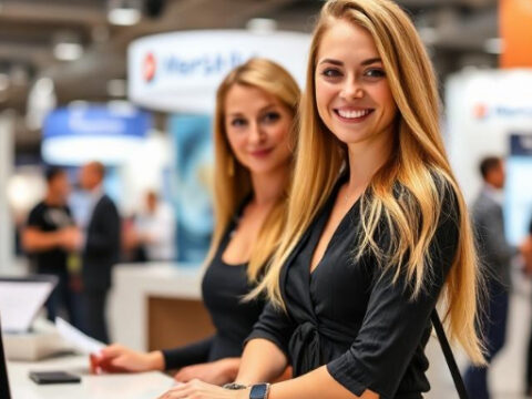 Russian Food Industry Exhibition Assistants in Moscow