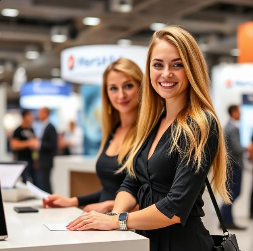 Russian Food Industry Exhibition Assistants in Moscow