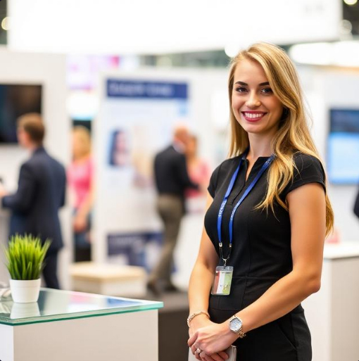 Russian Hospitality Exhibition Hostess Assistants in Moscow