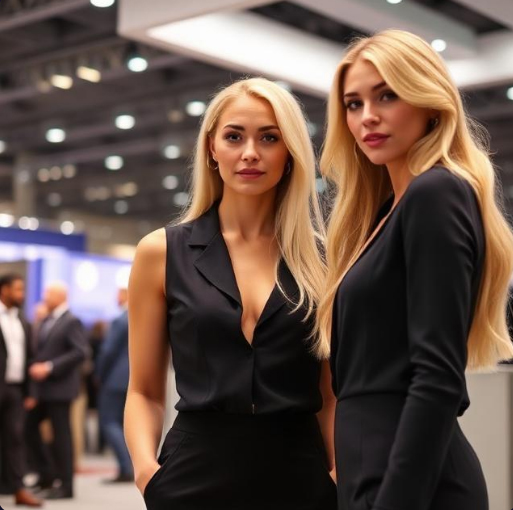 Russian Stand Assistants at Moscow’s Paints and Coatings Exhibitions