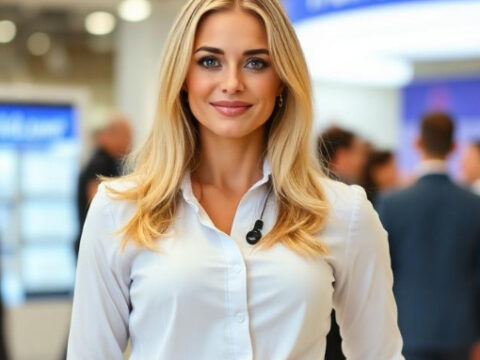 Techno-Hostesses of Moscow’s Electronics Trade Shows