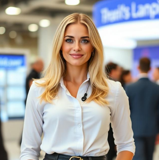 Techno-Hostesses of Moscow’s Electronics Trade Shows