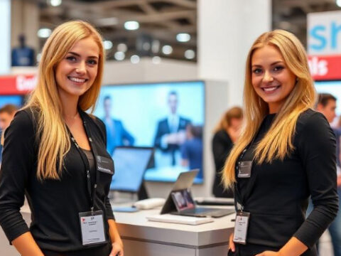 Trade Show Assistants at Russian Veterinary Industry Exhibitions