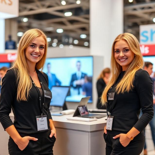 Trade Show Assistants at Russian Veterinary Industry Exhibitions