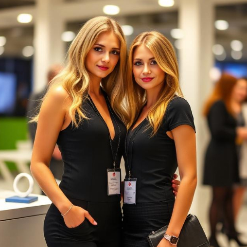 Trade Show Hostesses at Moscow‘s Machine Tool Expos