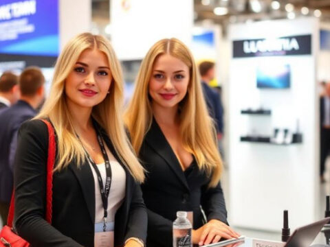 Trade Show Hostesses at Russia’s Packaging Equipment Expos