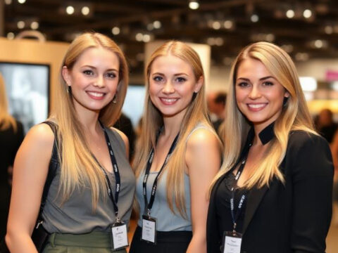 Exhibition Booth Assistants at Moscow’s Greenhouse Industry Fairs