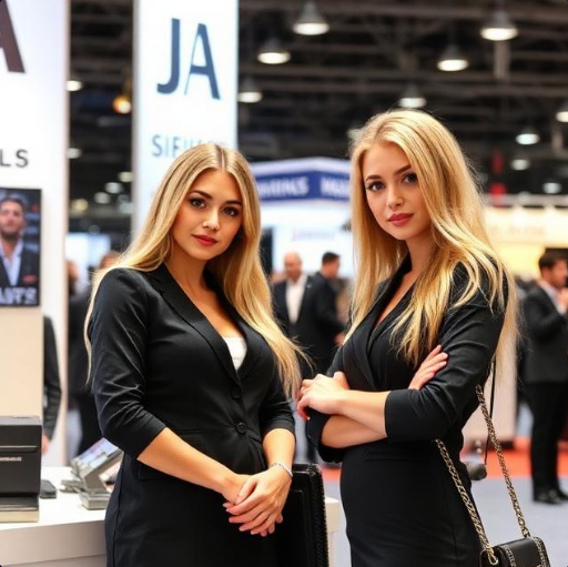 Exhibition Hostesses at Russian Coatings Industry Events