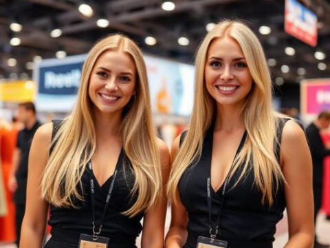 Exhibition Hostesses in Russia's Shipping Industry