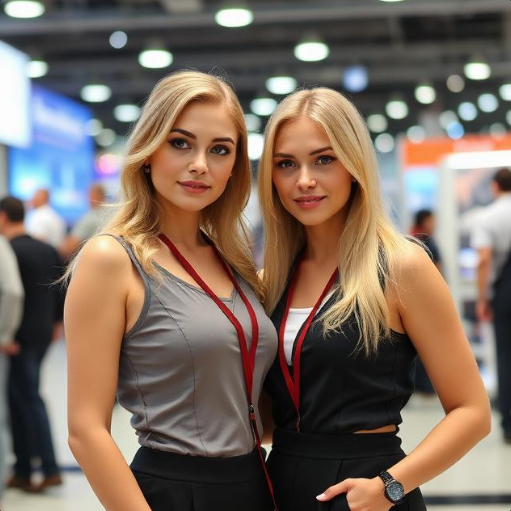 Service Station Equipment Exhibition Hostesses in Moscow