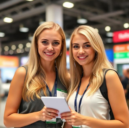 Amusement Industry Trade Show Assistants