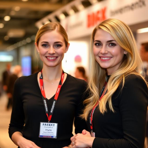 Apparel Industry Trade Show Booth Assistants