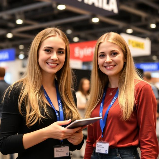 Glass Industry Trade Show Hostesses