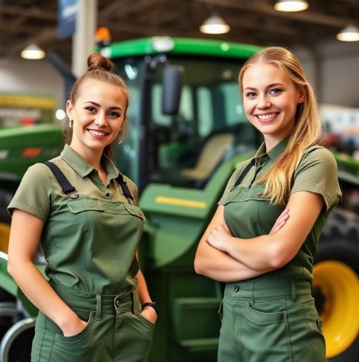Hostesses at AGROSALON