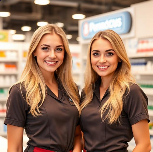 Hostesses at APTEKA Moscow