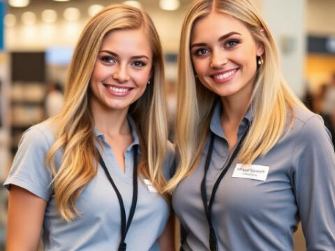 Hostesses at BUYBRAND Hostesses at BUYBRAND
