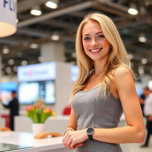 Hostesses at Comtrans