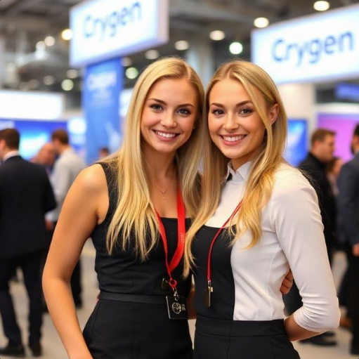 Hostesses at Cryogen-Expo