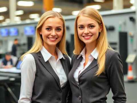 Hostesses at ECWATECH Hostesses at ECWATECH