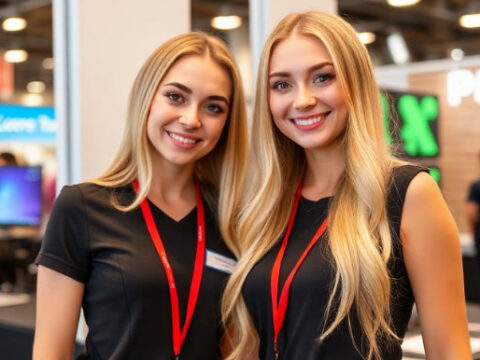 Hostesses at Electronica-Transport Hostesses at Electronica-Transport