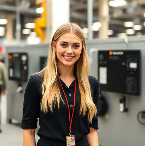 Hostesses at Heat Treatment Exhibition Moscow