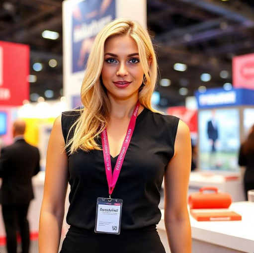 Hostesses at OREL EXPO